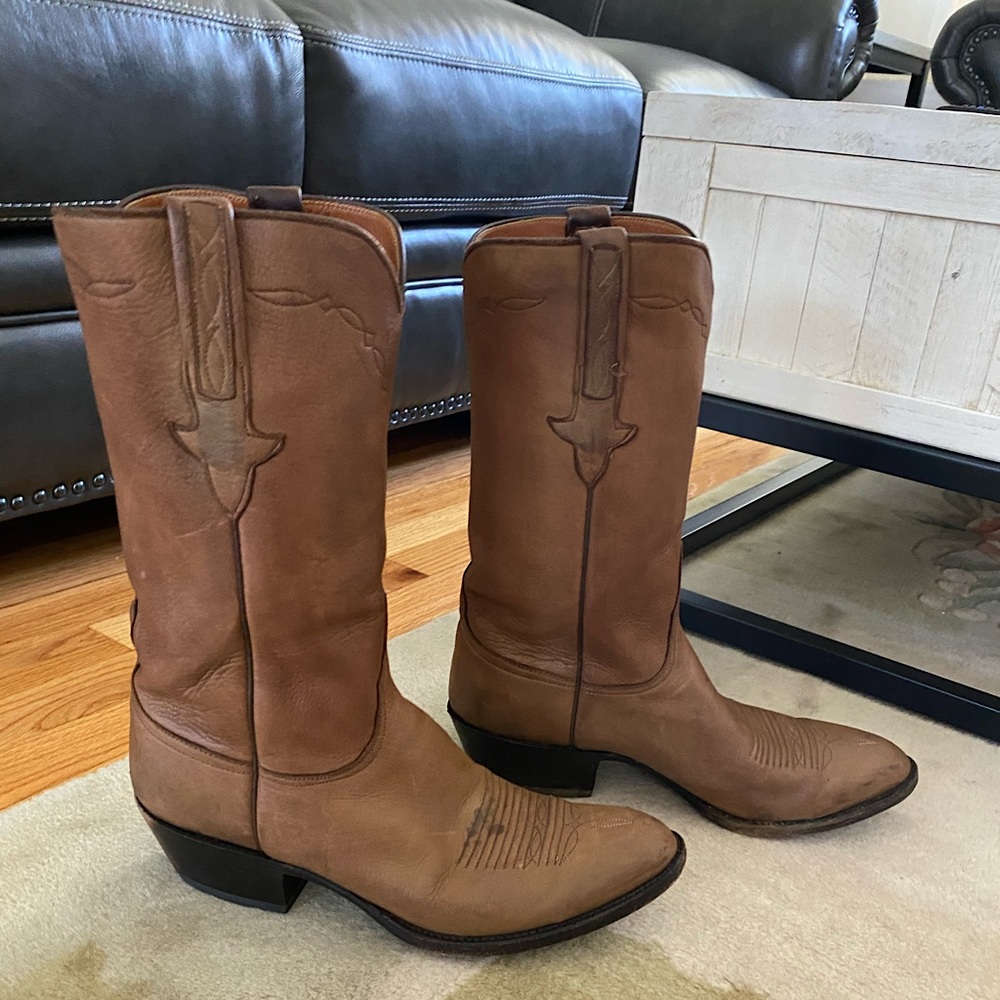 Authentic Lucchese Boots. Men’s Size 10.5. Brown